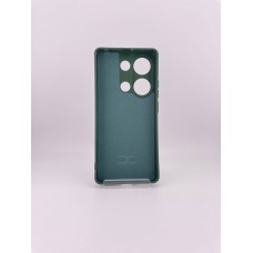 Силикон Original Xiaomi Redmi Note 13 Pro 4G (ShutCam) (Тёмно-зелёный)