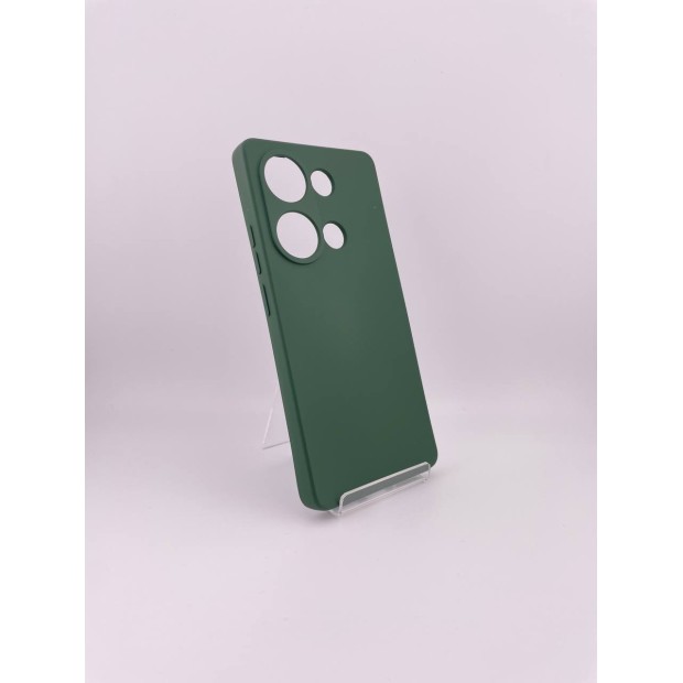 Силіконовий чохол Original Xiaomi Redmi Note 13 Pro 4G (ShutCam) (темно-зелений)
