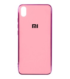 Glass Case для Xiaomi Redmi 7A (рожевий)