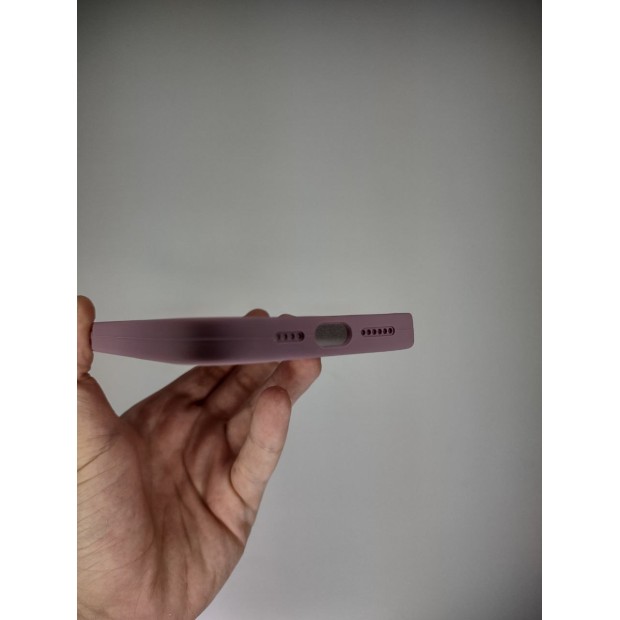 Оригінальний силіконовий чохол округлої форми для Apple iPhone 14 Plus (01) Bilberry