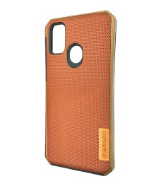 Накладка Spigen Grid Samsung M30s (Коричневый)