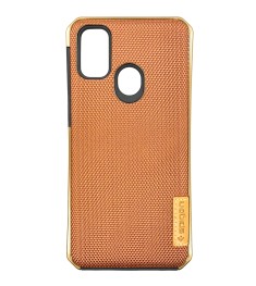 Spigen Grid Case для Samsung M30s (Коричневий)
