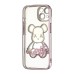 Чехол UMKU Bear Shine Apple iPhone 15 (Rose)