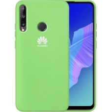 Силіконова Original 360 Case Logo Huawei P40 Lite E (Зелений)