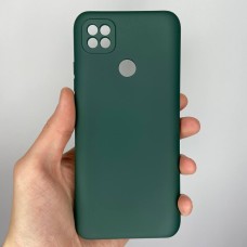 Силікон оригінальний Xiaomi Redmi 9C (ShutCam) (темно-зелений)