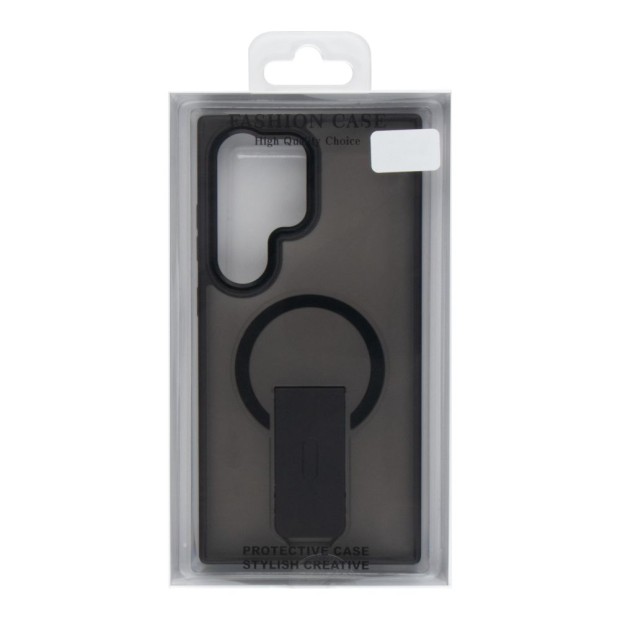 Чохол FrostFlex Stand Magsafe Samsung Galaxy S24  /  S25 (Чорний)