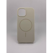 Силіконовий Original Round Case з MagSafe Apple iPhone 16 Pro Max (17) Antique White Силіконовий Original Round Case з MagSafe Apple iPhone 16 Pro Max (17) Antique White