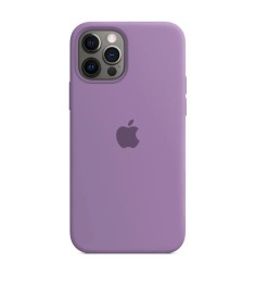 Силикон Original Round Case Apple iPhone 15 Pro (01) Bilberry