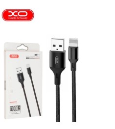 USB-кабель XO NB143 1м (Lightning) (Чёрный) DT