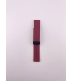 Ремешок для смарт-часов универсальный Magnetic Clip 20мм (Бордовый)