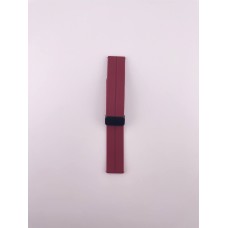 Ремешок для смарт-часов универсальный Magnetic Clip 20мм (Бордовый) Ремешок для смарт-часов универсальный Magnetic Clip 20мм (Бордовый)