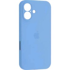 Силикон Original RoundCam Case Apple iPhone 16 (20) Blue
