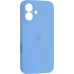 Силикон Original RoundCam Case Apple iPhone 16 (20) Blue