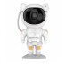 Детский ночник-проектор звёздного неба Astronaut (Белый)