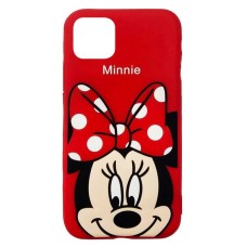 Силікон Disney Minnie для Apple iPhone 11 Pro (Червоний)