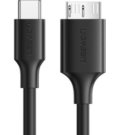 USB-кабель UGREEN US312 3A (1m) (Type-C - MicroUSB B) (Black)