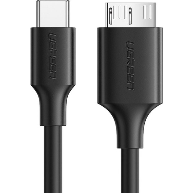 USB-кабель UGREEN US312 3A (1m) (Type-C - MicroUSB B) (Black)