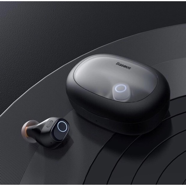 Беспроводные наушники-гарнитура вакуумные Baseus Bowie Encok WM03 (Black) Беспроводные наушники-гарнитура вакуумные Baseus Bowie Encok WM03 (Black)