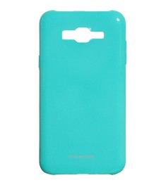 Силіконовий чохол Molan Shining для Samsung Galaxy J7 (2015) J700 (Бірюзовий)
