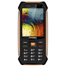 Мобільний телефон Sigma mobile X-style 323 Rain Black/Orange (4827798885727)