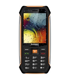 Мобільний телефон Sigma mobile X-style 323 Rain Black/Orange (4827798885727)