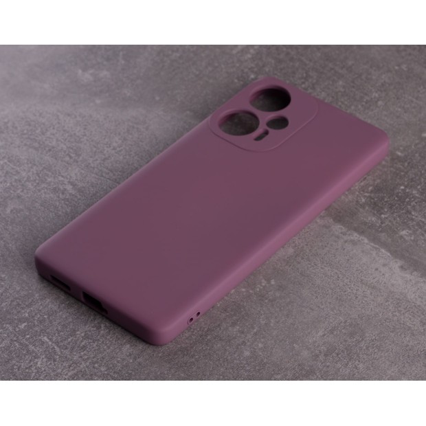 Силикон Original Xiaomi Poco F5 (ShutCam) (Лиловый) Силикон Original Xiaomi Poco F5 (ShutCam) (Лиловый)