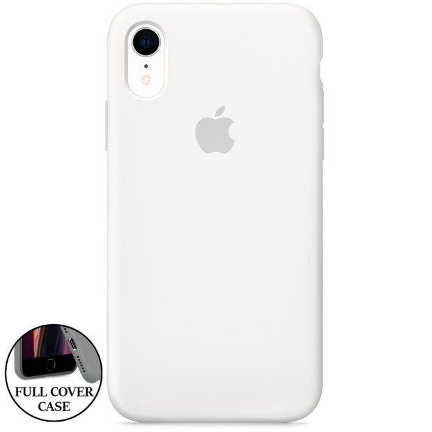 Силікон Original Round Case Apple iPhone XR (06) White
