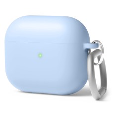 Чохол для навушників Full Silicone Case Apple AirPods 3 (15) Бузковий