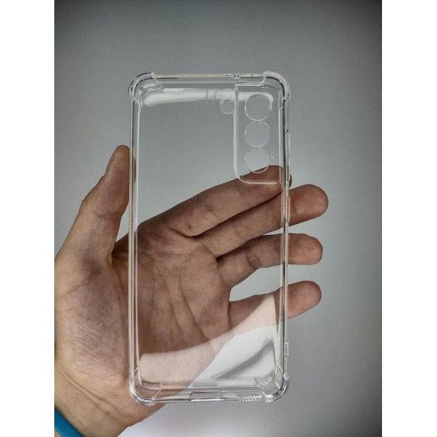Силікон 6D Samsung Galaxy S21 FE (ShutCam) (Прозорий)