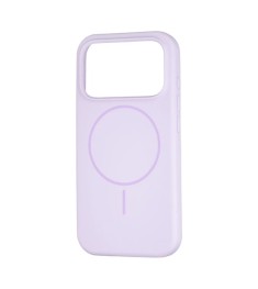 Силіконовий Original Round Case з MagSafe для Apple iPhone 17 Pro (71) Light Gly..