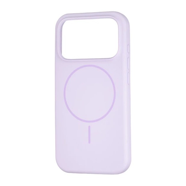 Силикон Original Round Case with MagSafe Apple iPhone 17 Pro (71) Light Glycine
