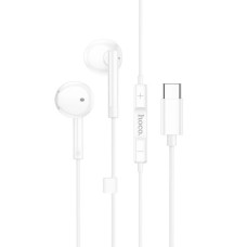 Wired earphones with microphone Hoco M95 (Type-C) (White)
