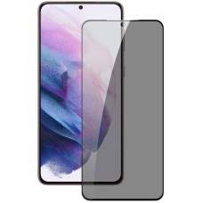 Захисне скло 5D Privacy HD для Samsung Galaxy S21 Plus (розблокування відбитком пальця) чорне