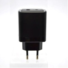 СЗУ-адаптер USB Senteo Z-01 PD / QC3.0 30W (1Type-C / 1USB) (Чёрный)