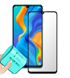 Захисне скло 5D Ceramic Huawei P30 Lite Black