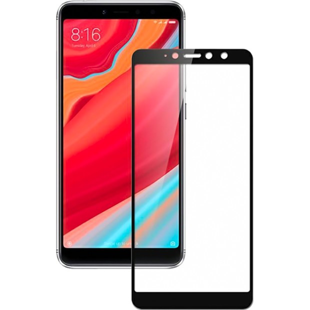 Захисне скло 5D Standard для Xiaomi Redmi S2 Чорне