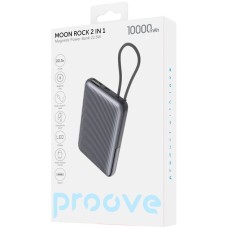 PowerBank Proove Moon Rock MagSafe 2in1 22.5W 10000mAh (Grey)