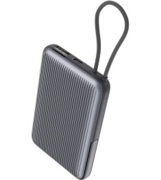 Бездротовий PowerBank Proove Moon Rock MagSafe 2в1 22.5W 10000mAh (Сірий)