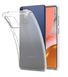 Силіконовий чохол WS для Samsung Galaxy A52 (2021) (Прозорий)