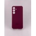 Чехол Silicone Case with MagSafe Samsung Galaxy S24 Plus/ S25 Plus (Бордовый)