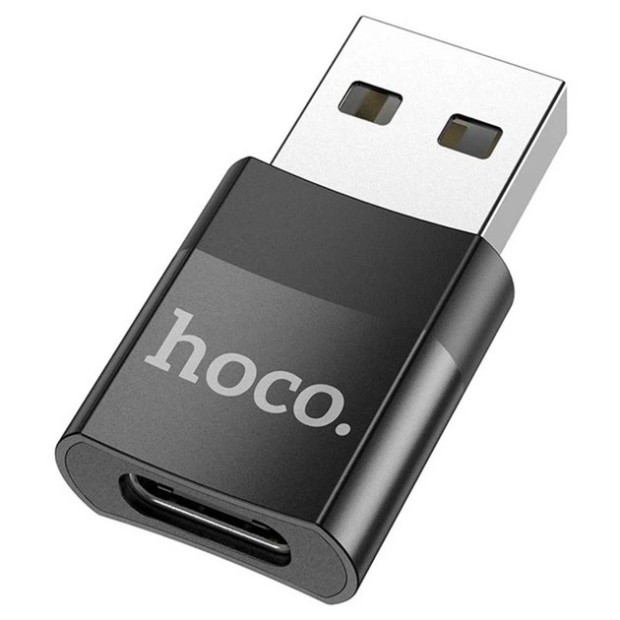 OTG-переходник Hoco UA17 Type-C / Lightning (M) to USB 2.0 (F) (Чёрный) OTG-переходник Hoco UA17 Type-C / Lightning (M) to USB 2.0 (F) (Чёрный)