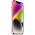 Силіконовий оригінальний круглий чохол Apple iPhone 15 (76) кольору крейдово-рожевого.