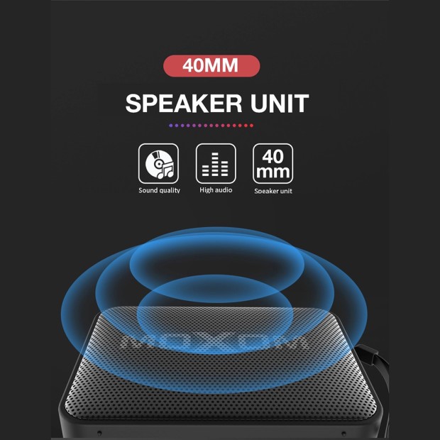 Портативна акустика Moxom MX-SK05 (червона)