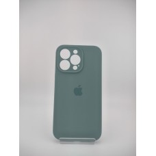 Силикон Original RoundCam Case Apple iPhone 13 Pro (55) Blackish Green