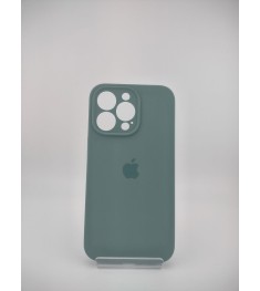 Силикон Original RoundCam Case Apple iPhone 13 Pro (55) Blackish Green