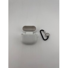 Чохол для навушників Full Silicone Case with Microfiber Apple AirPods 4 (06) Білий