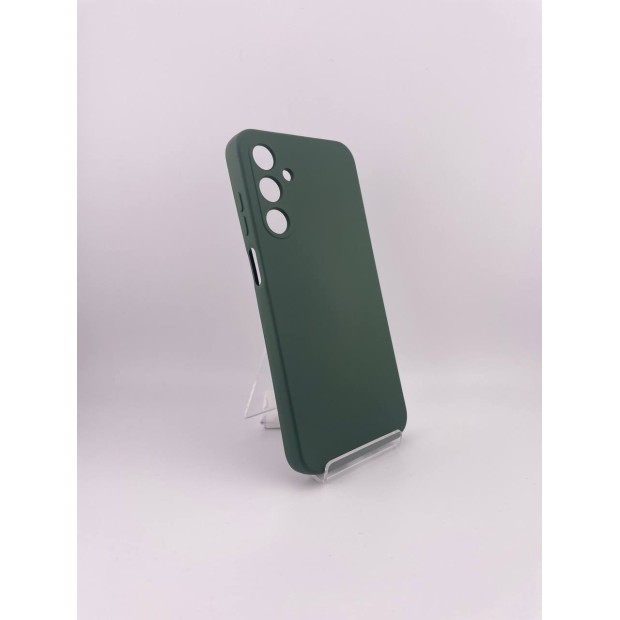 Силікон Original Samsung Galaxy A25 (ShutCam) (Темно-зелений)
