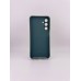 Силікон Original Samsung Galaxy A25 (ShutCam) (Темно-зелений)