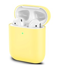 Футляр для навушників Slim Case Apple AirPods (51) Ніжно-жовтий