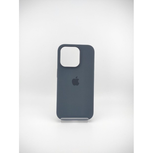 Чохол силіконовий з MagSafe для Apple iPhone 15 Pro (чорний)